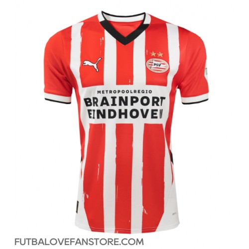 PSV Eindhoven Johan Bakayoko #11 Domáci futbalový dres 2024-25 Krátky Rukáv PSV Eindhoven Johan Bakayoko #11 Domáci futbalový dres 2024-25 Krátky Rukáv